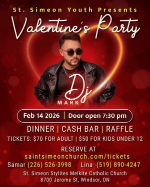 Valentine’s Party (Sat. Feb 14, 2026)